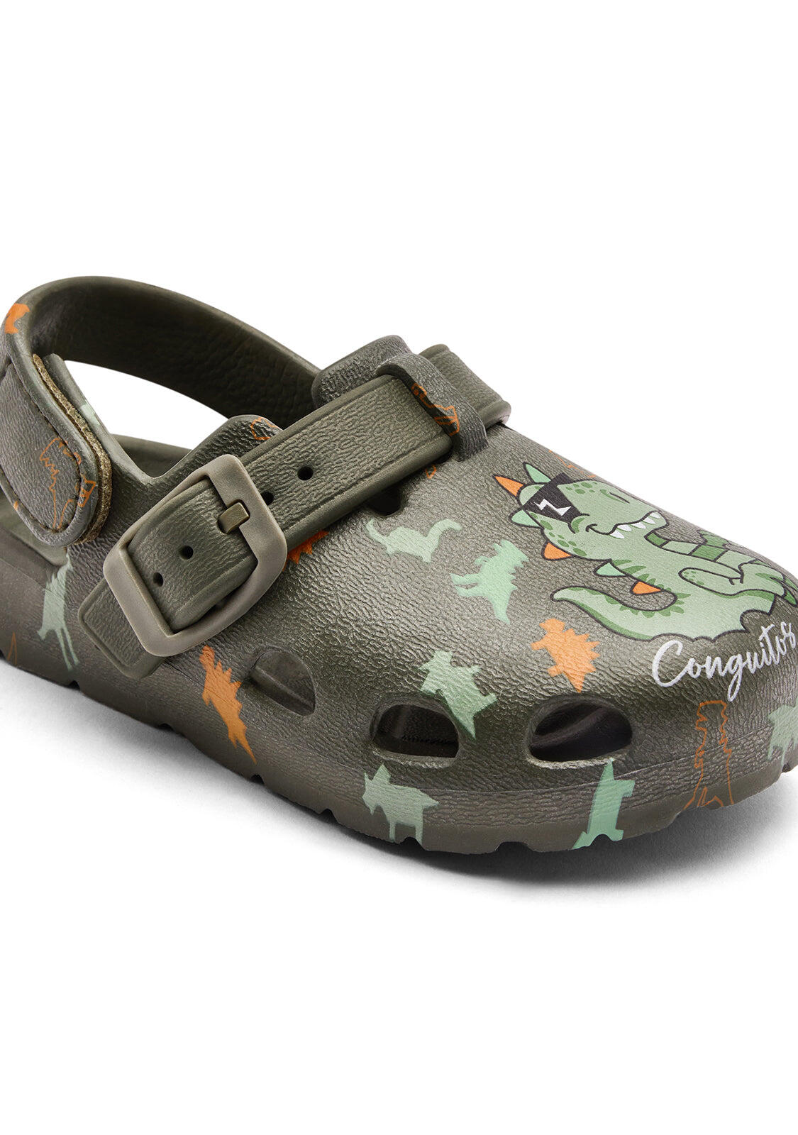 Sandalias Conguitos Zueco Fantasía Dinosaurio 3/3