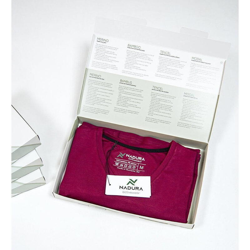 Tricou bărbați v-neck bambus