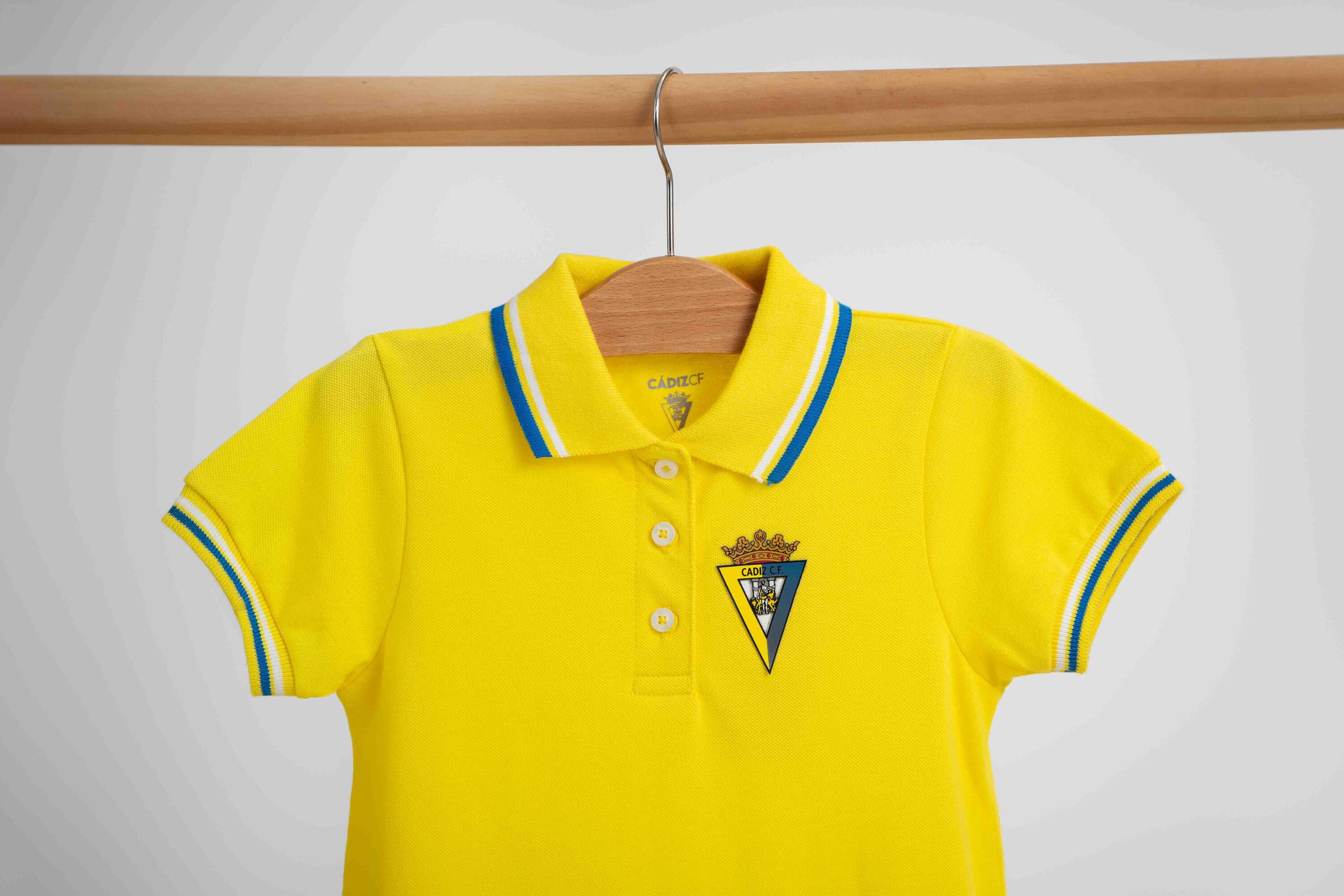 Vestido amarelo para meninas - Cádiz CF 2/2