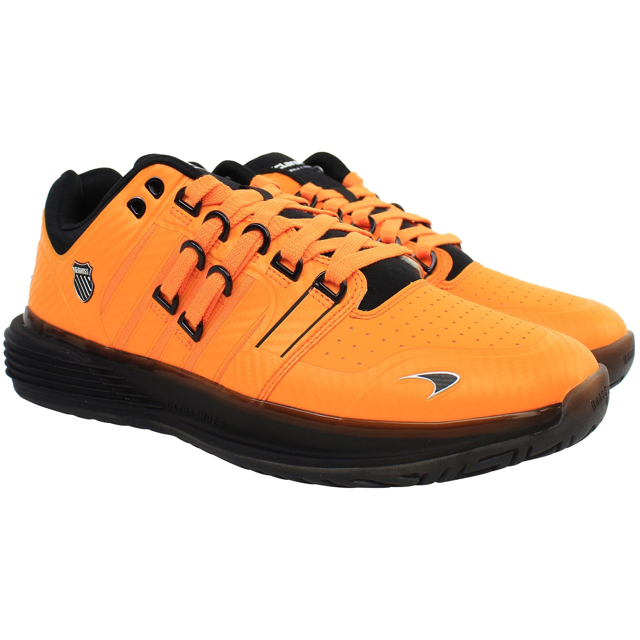 K-Swiss SI-18 Ultrashot x McLaren F1 Team Mens Orange Trainers