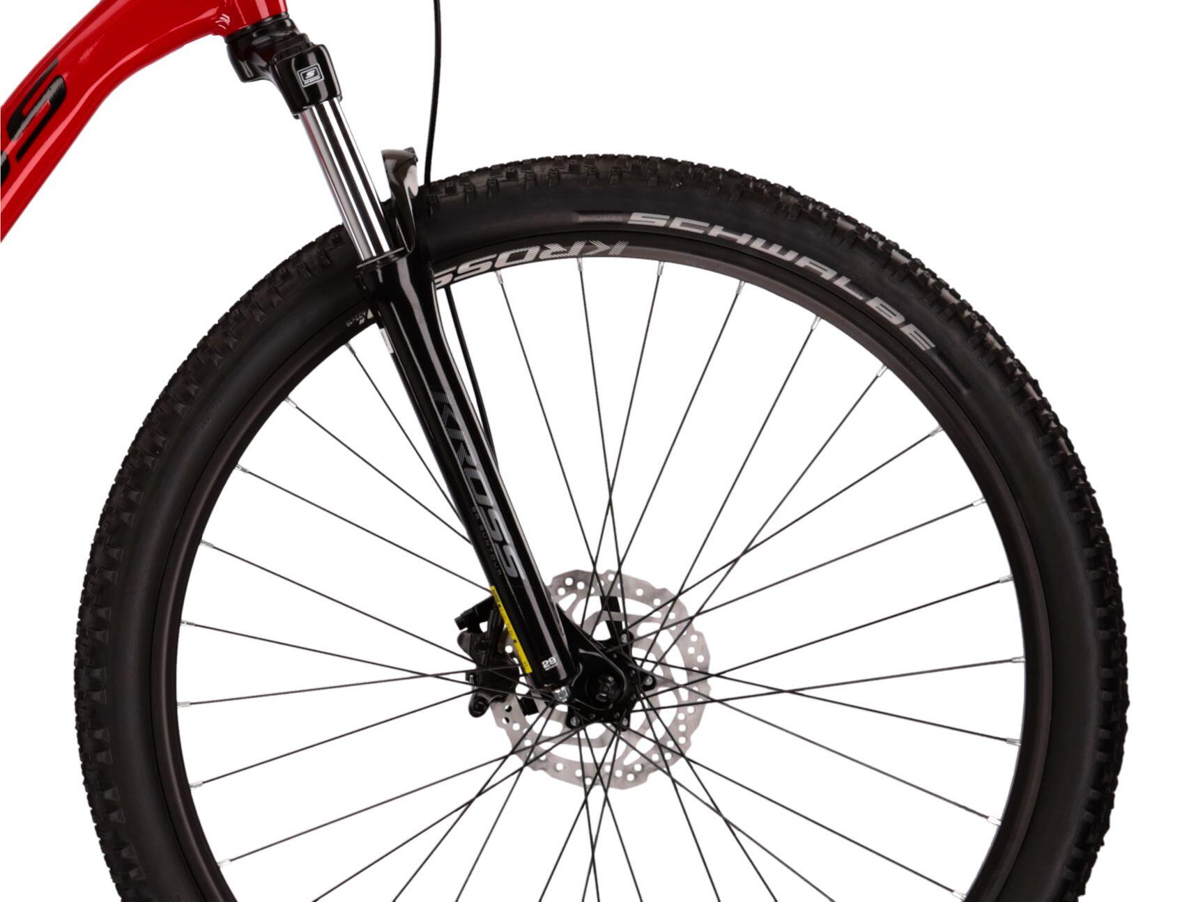 Fahrrad MTB Kross LEVEL 1.0 - Rot 5/6