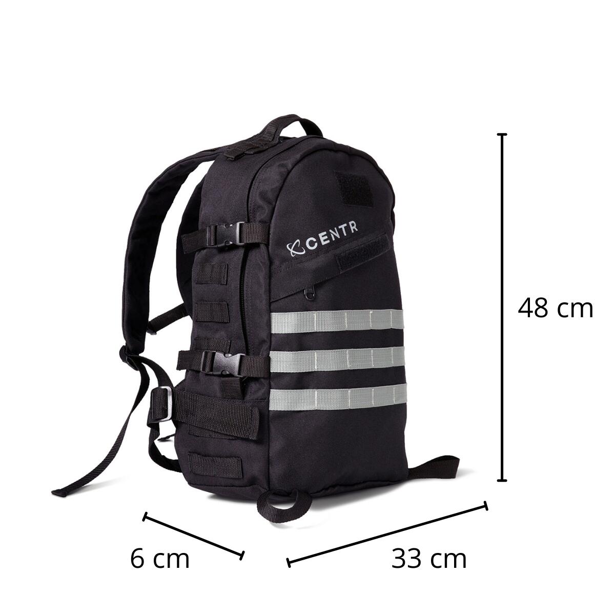 Sac à dos lesté polyvalent pour l'entraînement en extérieur – 22,7 kg 4/7