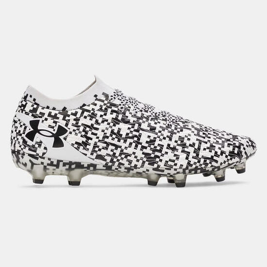 Botas De Fútbol Ua Magnetico Pro 5 Fg Under Armour Blanco Y Negro