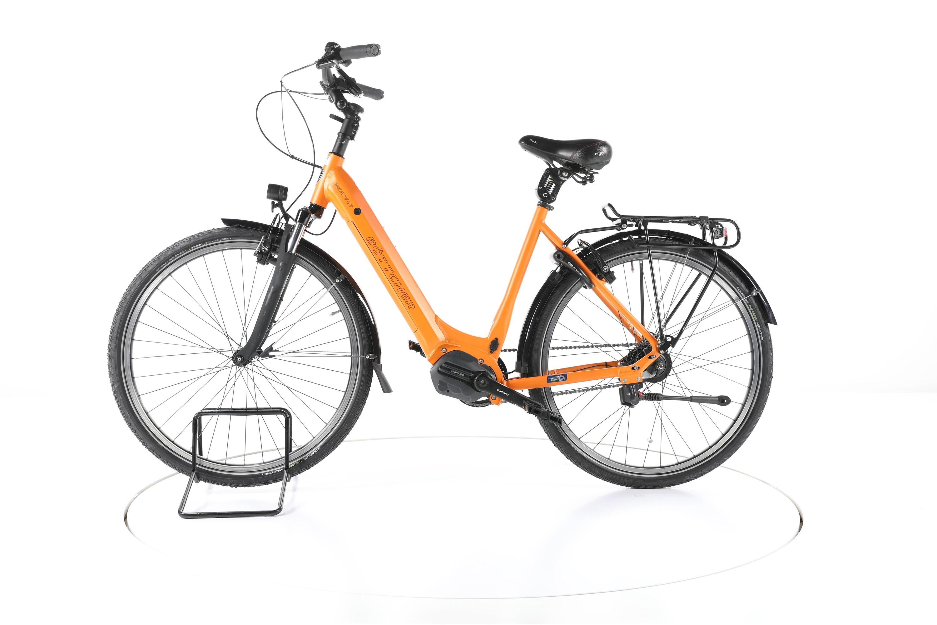 Reconditionné - Böttcher Seattle 6100 City E-Bike Entrée basse - Bon 6/7