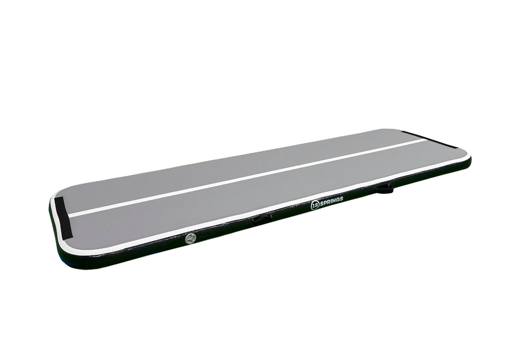 Airtrack 12spring 300x100x10 cm standaard Zwart/grijs 2/5