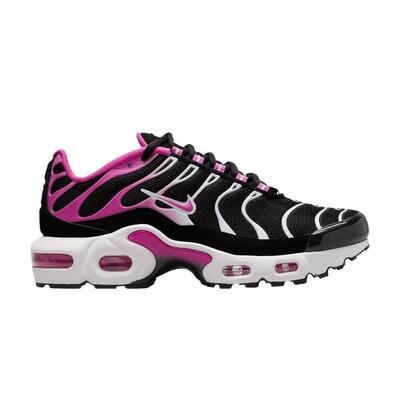 Nike Air Max Plus Black White Laser Fuchsia (GS)