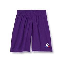Le Coq Sportif Short Match Enfant N°1, Couleur Violette, 12 Ans