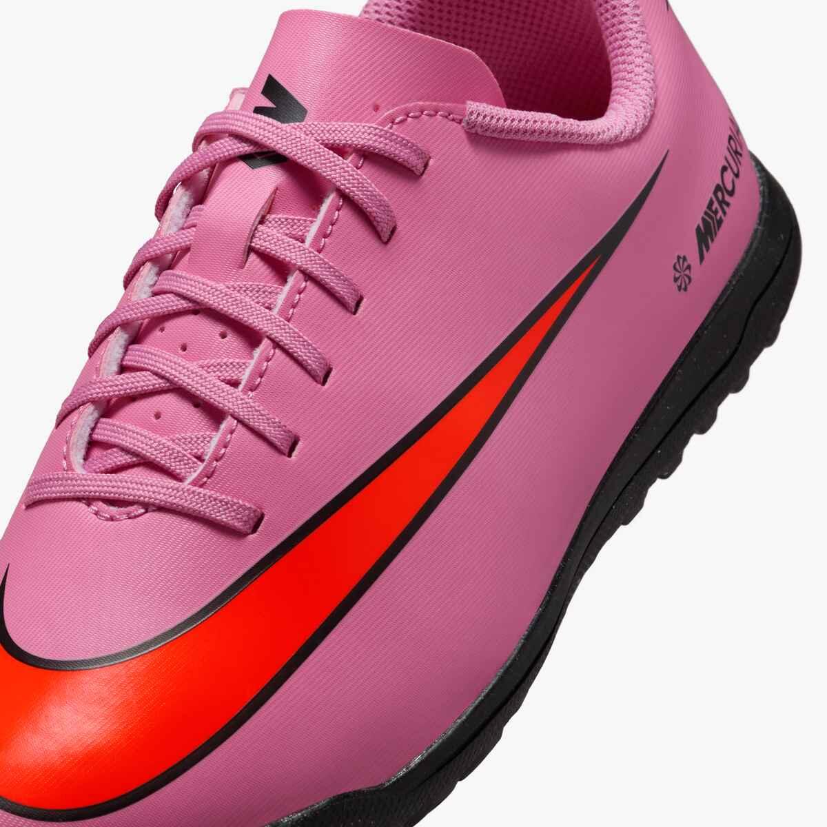 Scarpe da calcio junior tf - erba sintetica nike rosa 3/6