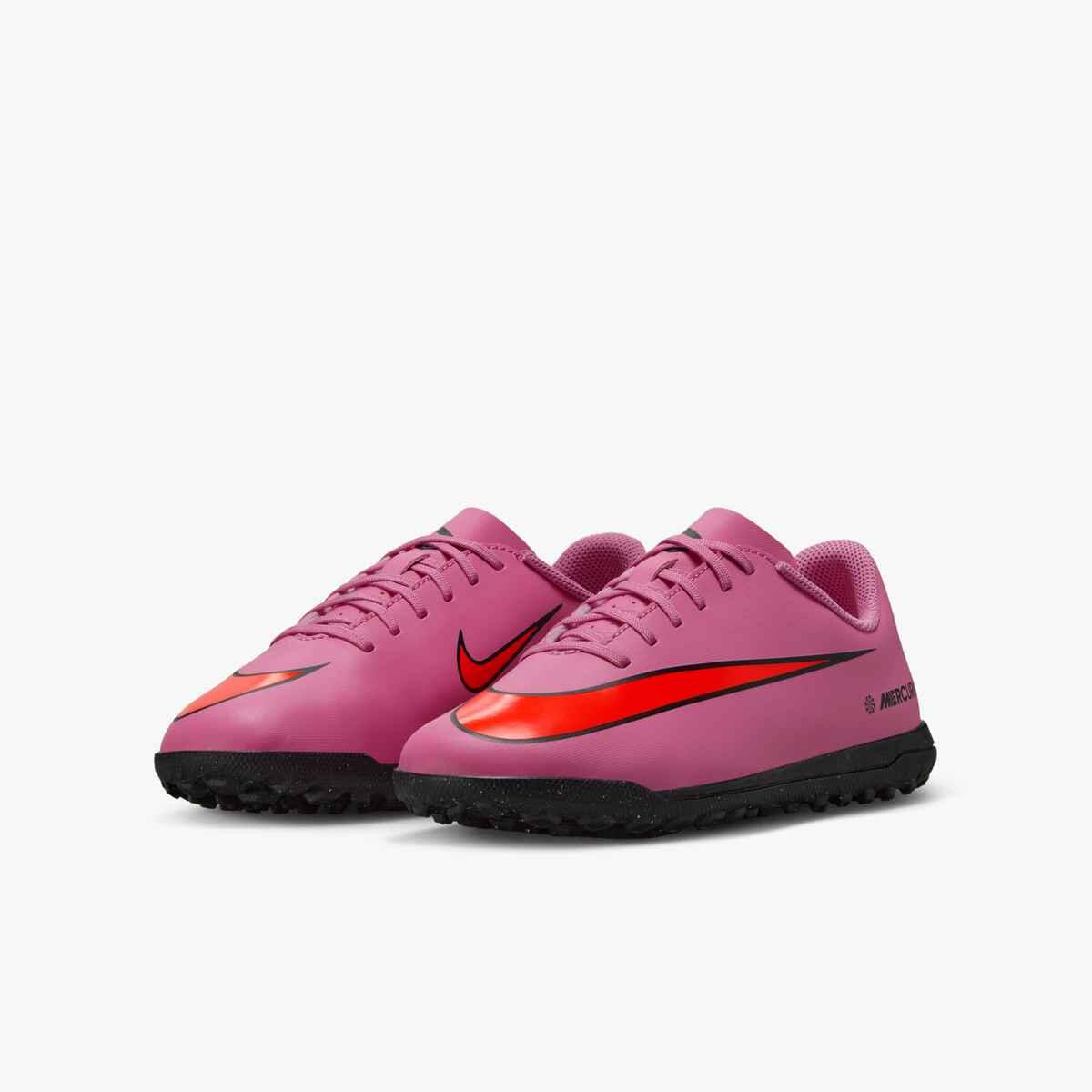 Scarpe da calcio junior tf - erba sintetica nike rosa 2/6
