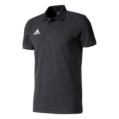 Adidas herenpolo tiro 17 – zwart/donkergrijs/wit, m