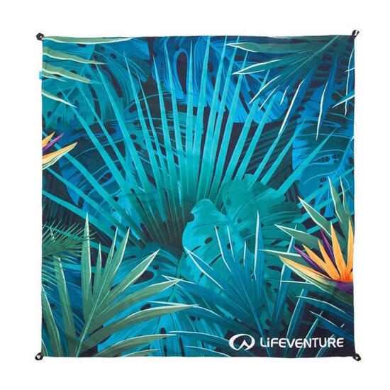 Lifeventure leichte kompakte Picknickdecke mit Kordelbeutel & Heringlaschen