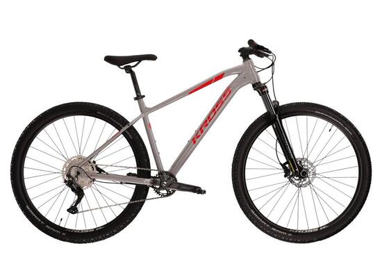 VTT Kross LEVEL 4.0 - Aluminium 29" gris, 10 vitesses
