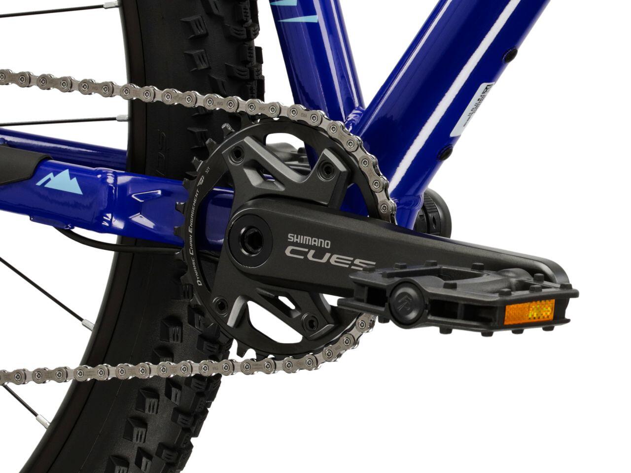 Fahrrad MTB Kross LEVEL 5.0 - Blau/Azurblau 3/5