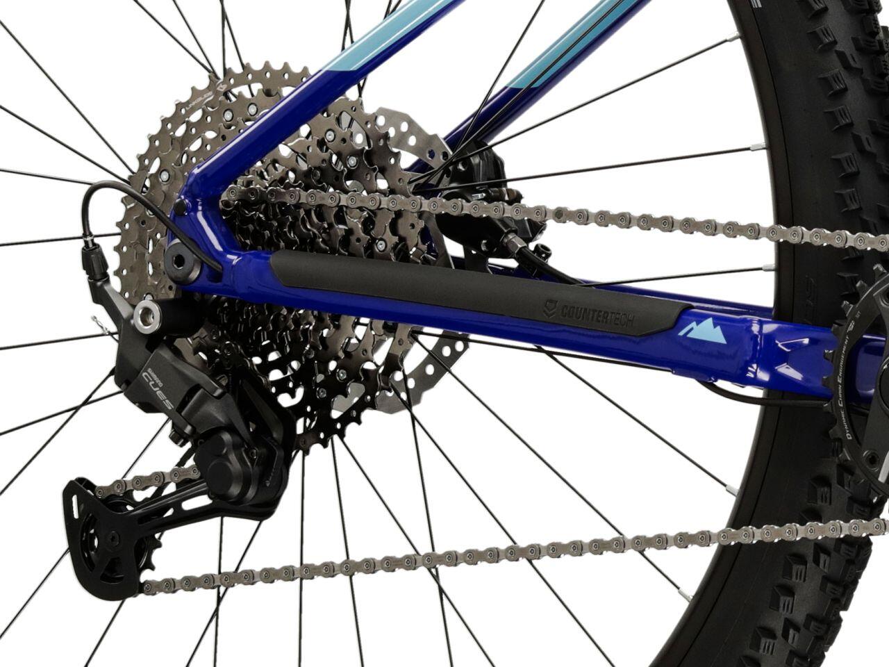 Fahrrad MTB Kross LEVEL 5.0 - Blau/Azurblau 4/5