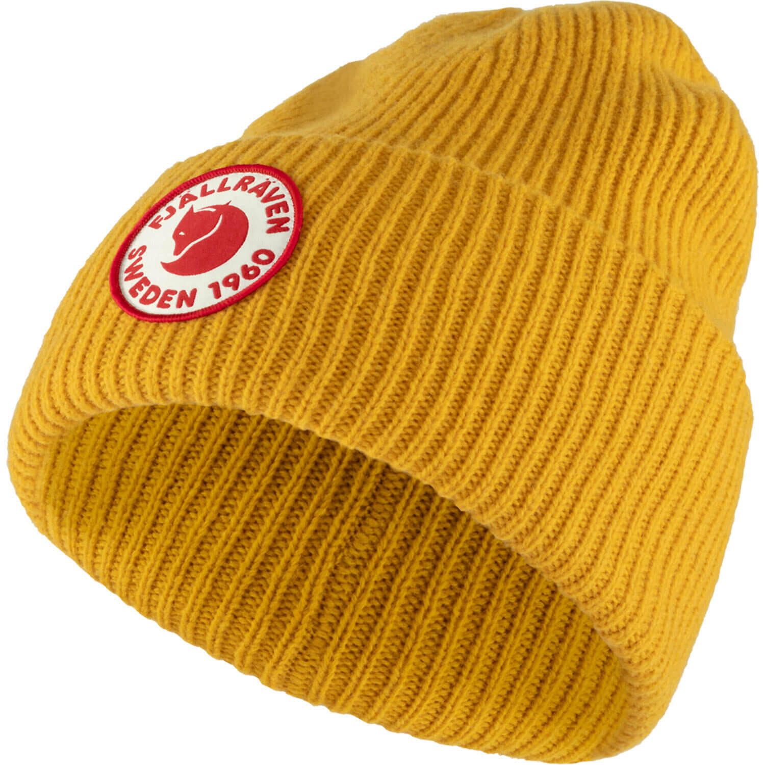Czapka zimowa Fjallraven 1960 Logo Hat - mustard yellow