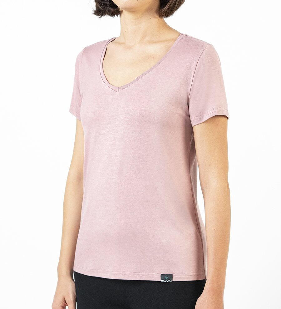 Tricou femei v-neck bambus