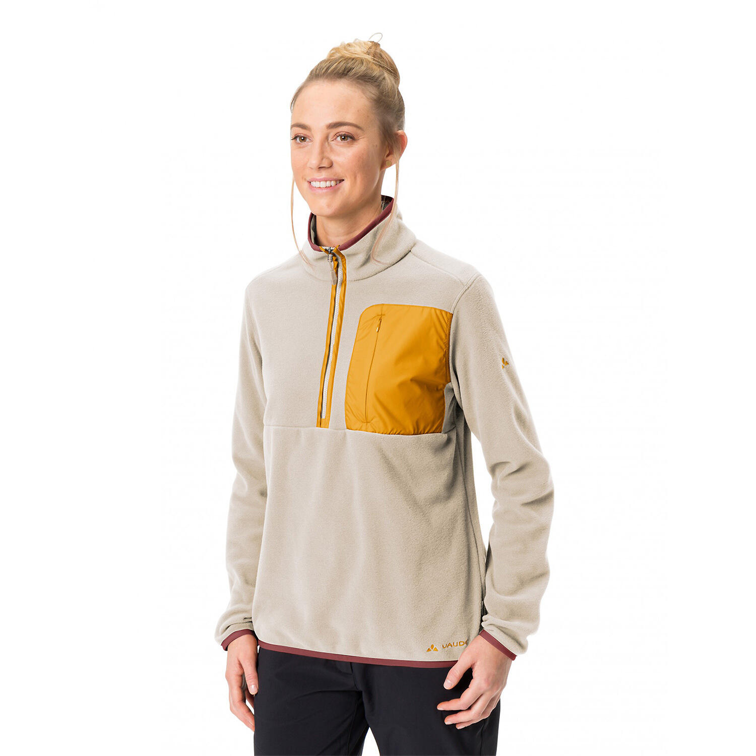 Damen Unterjacke WOMENS ROSEMOOR FLEECE HALFZIP 3/7