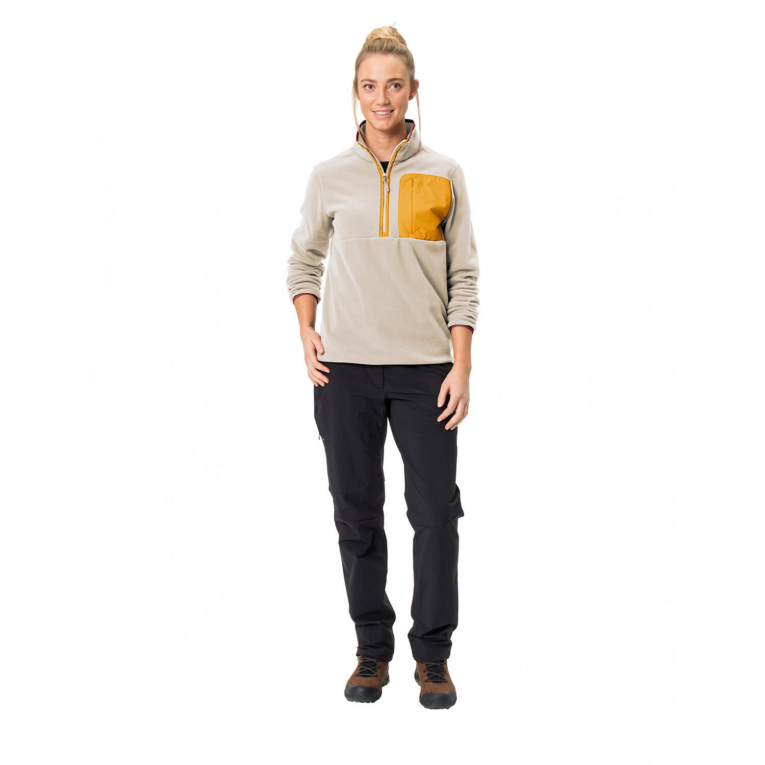 Damen Unterjacke WOMENS ROSEMOOR FLEECE HALFZIP 5/7