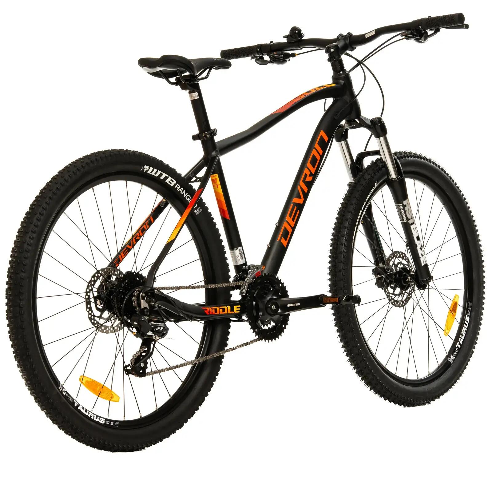 Bicicleta Mtb Devron Riddle RM1.7 2025 - 27.5 Inch, M, Negru 4/7