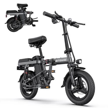 Vélo électrique pliable, batterie 48 V 10 Ah, autonomie de 50 km