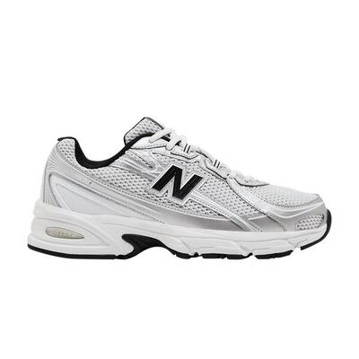 New Balance 740 White Silver Metallic Navy