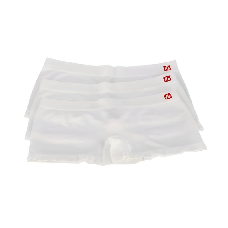 Barnett - Us-002 Shorty - Lot De 3, Blanc - Culotte Shorty - Blanc - 40 M - Decathlon