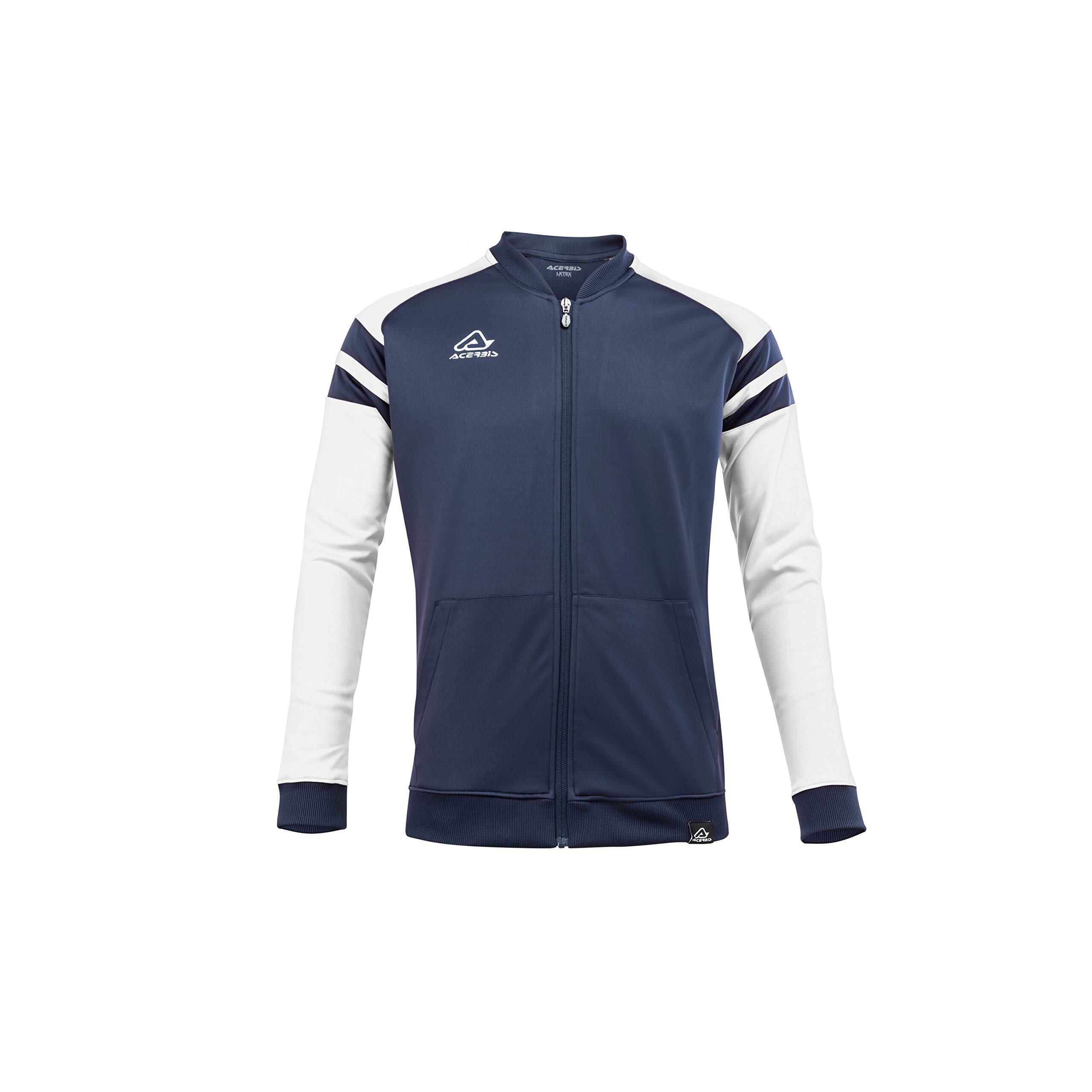Acerbis KEMARI TRACKSUIT Jacke Blau/Weiß, Herren, Größe L 2/7