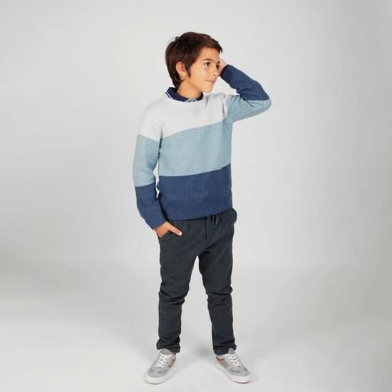 Pantalón de niño antracita fiesta comfy