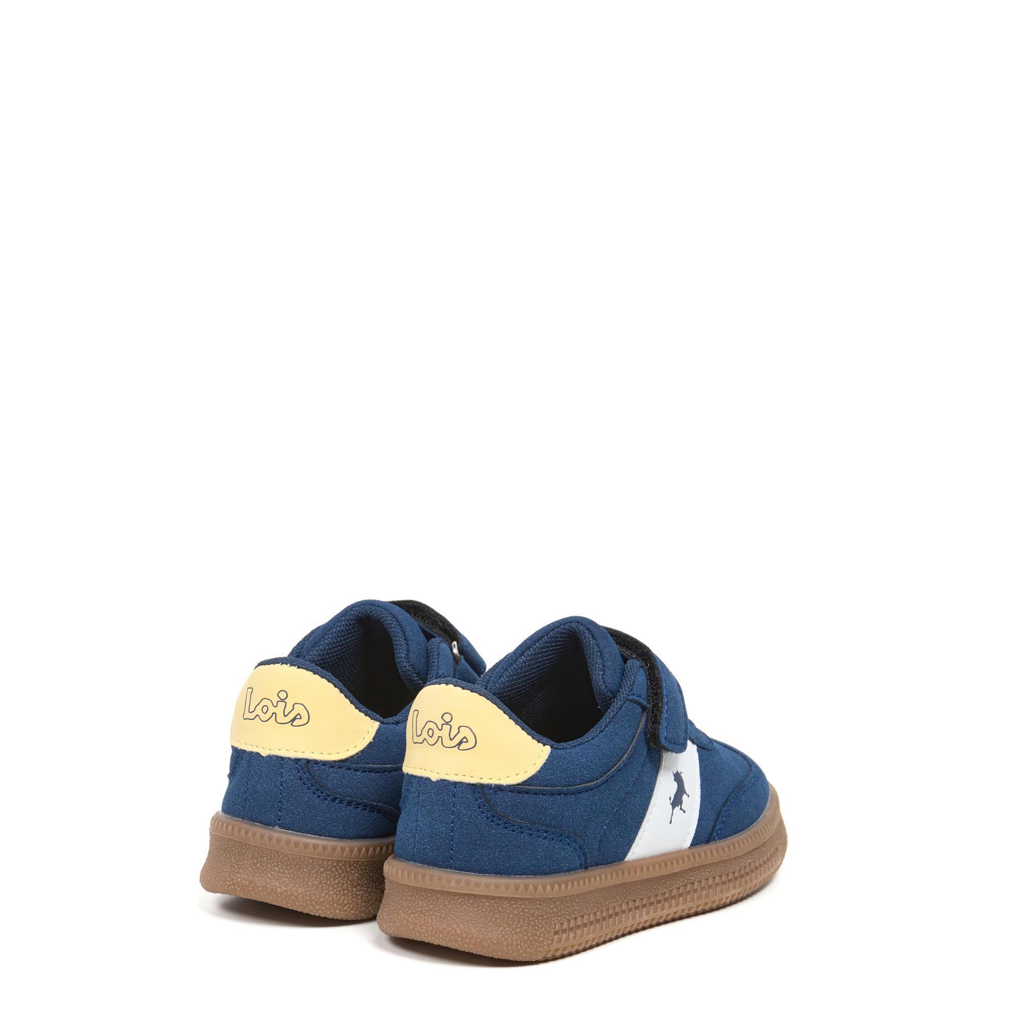 Zapatillas Lois Niño 46256 Azul Marino Cierre Adherente 3/6