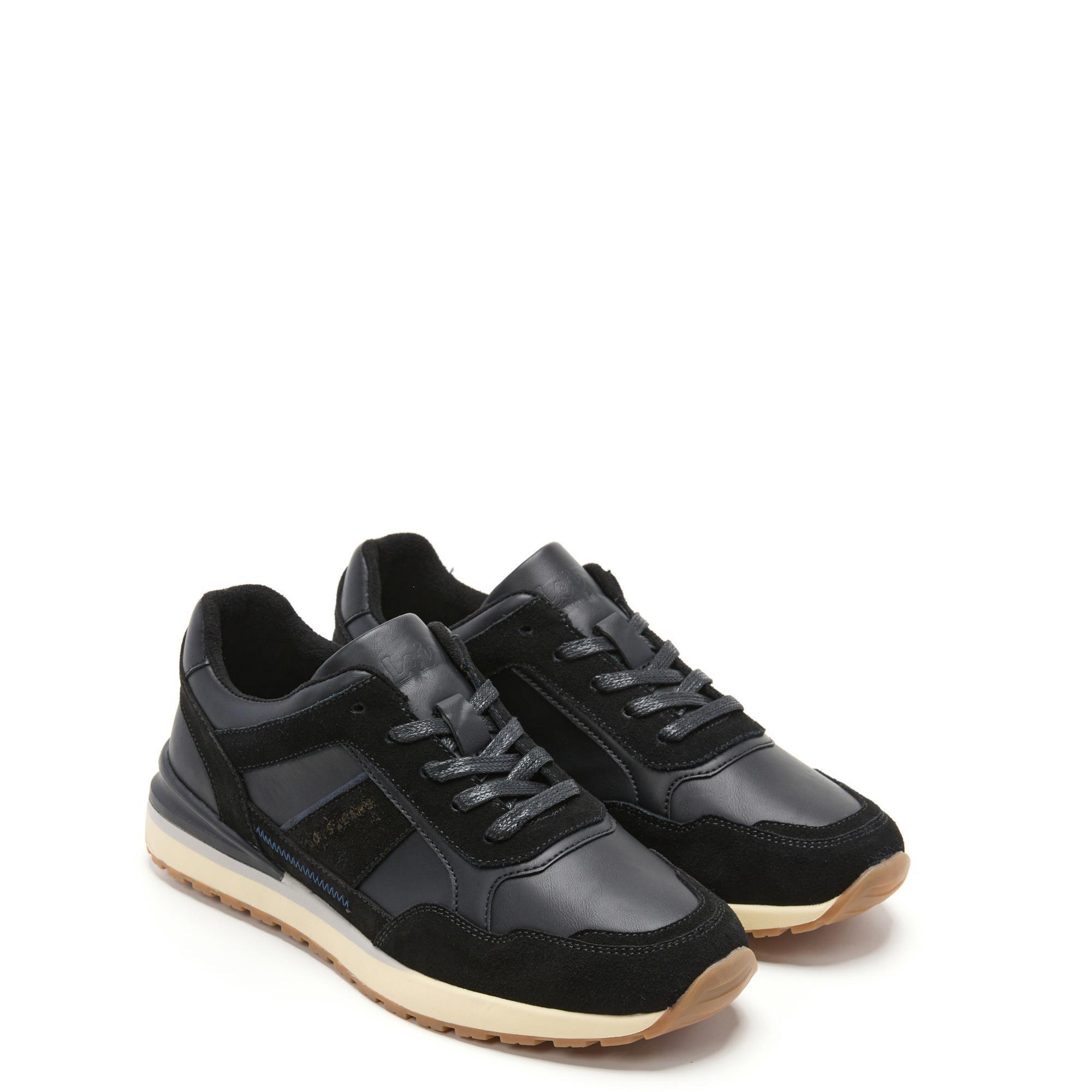 Zapatillas Lois Hombre 64494 Negras con Cordones 2/5