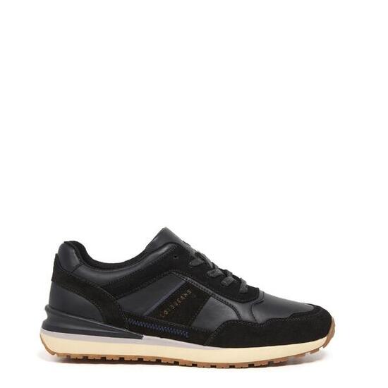 Zapatillas Lois Hombre 64494 Negras con Cordones
