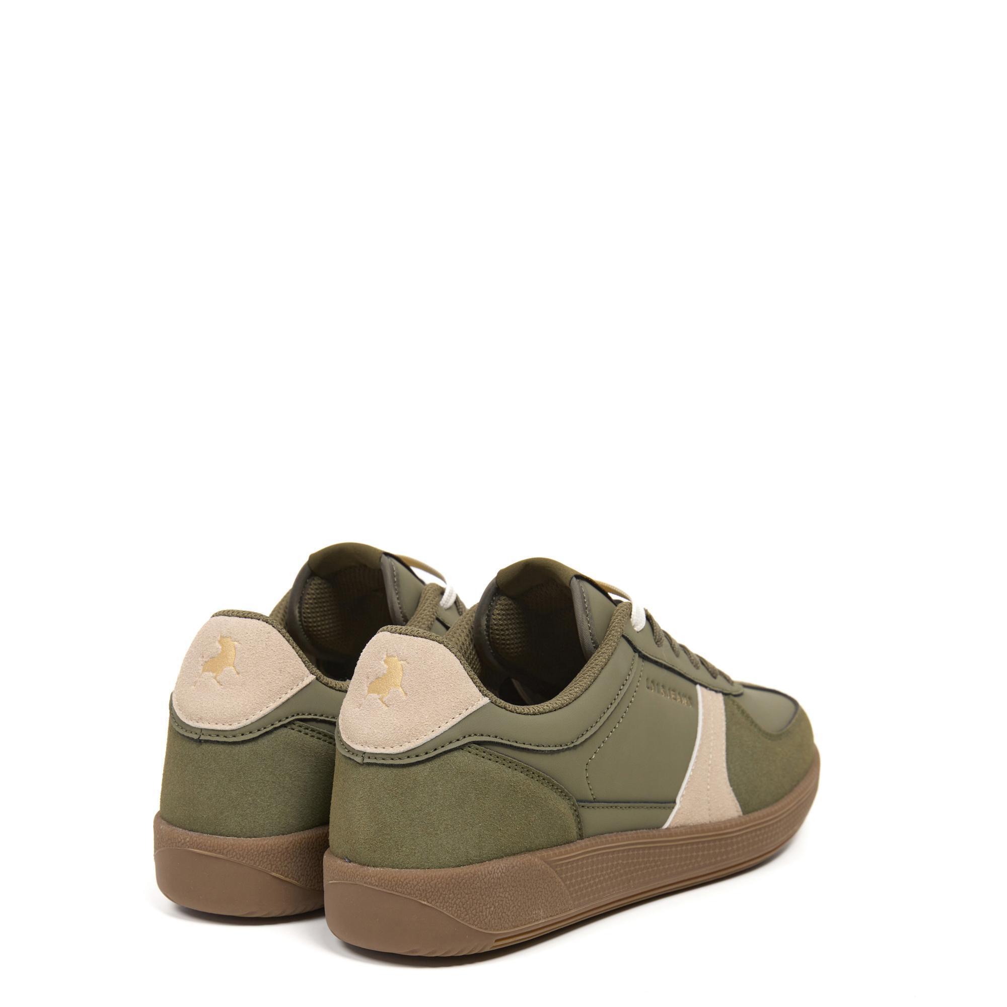 Zapatillas Lois Hombre 64486 Caqui con Cordones 3/5