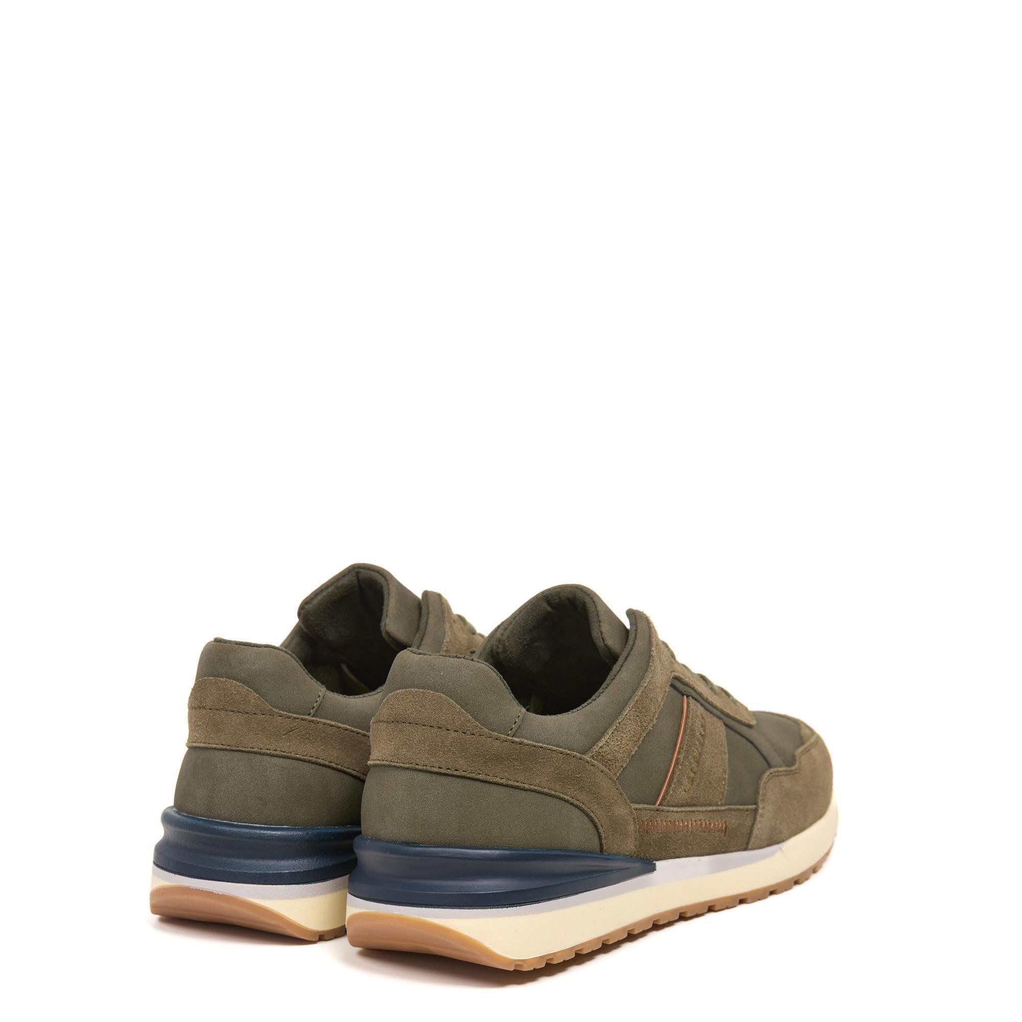 Zapatillas Lois Hombre 64494 Caqui con Cordones 3/5