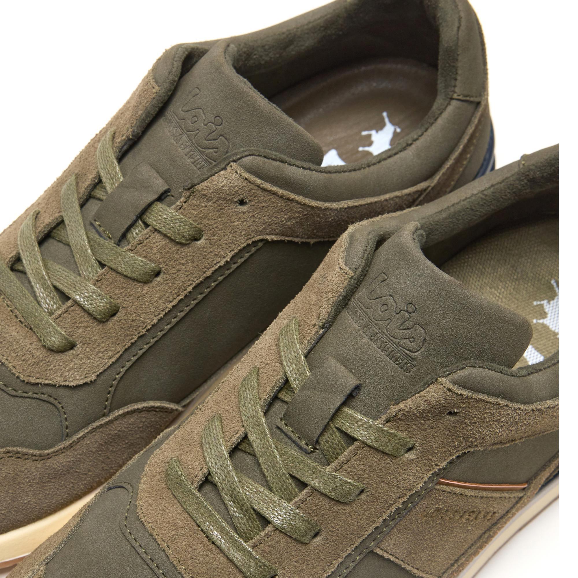 Zapatillas Lois Hombre 64494 Caqui con Cordones 5/5