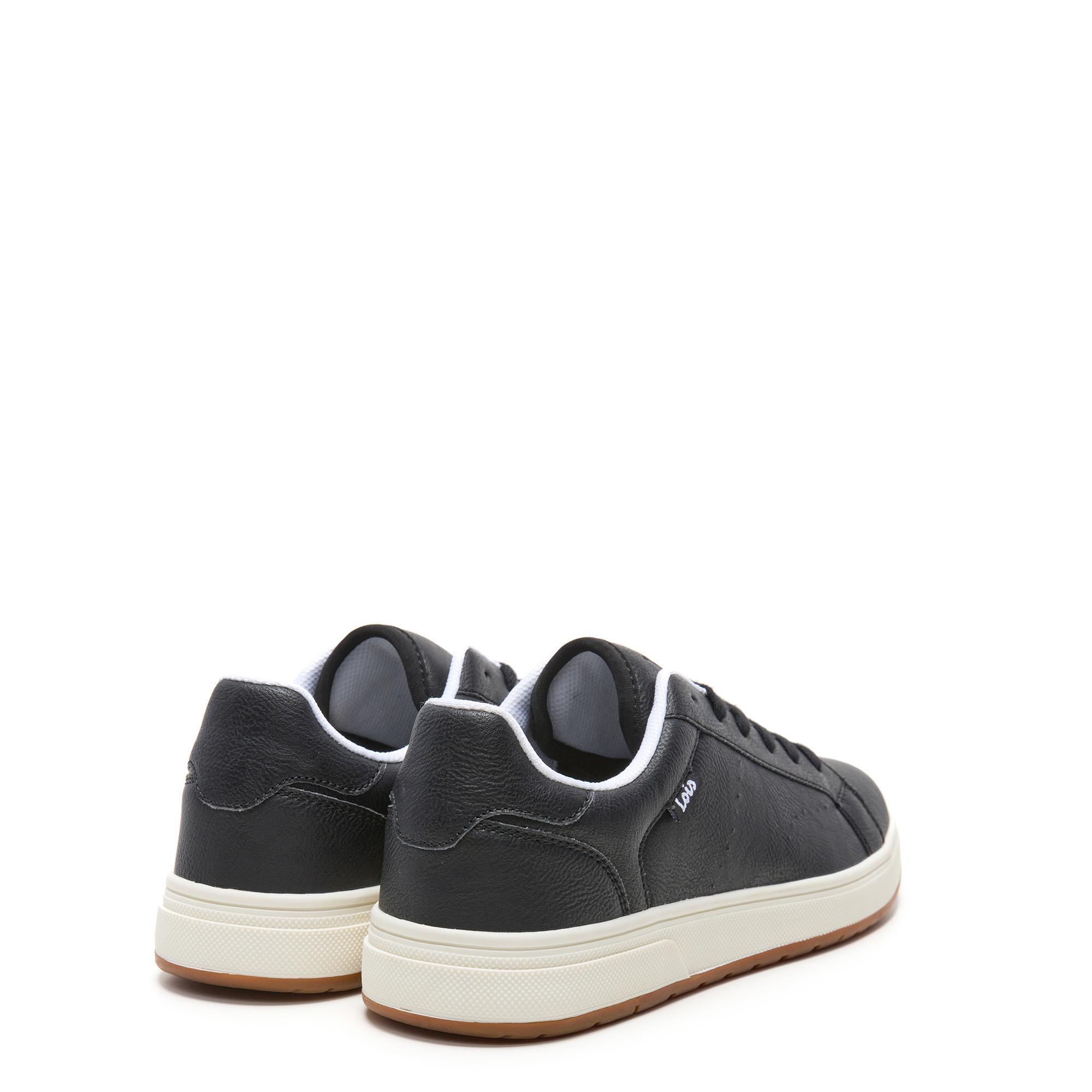 Zapatillas Lois Hombre 64489 Negras con Cordones 3/5