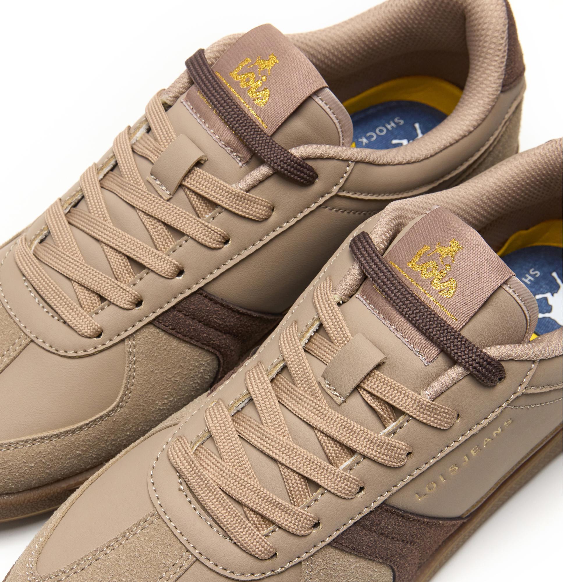 Zapatillas Lois Hombre 64486 Topo con Cordones 5/5