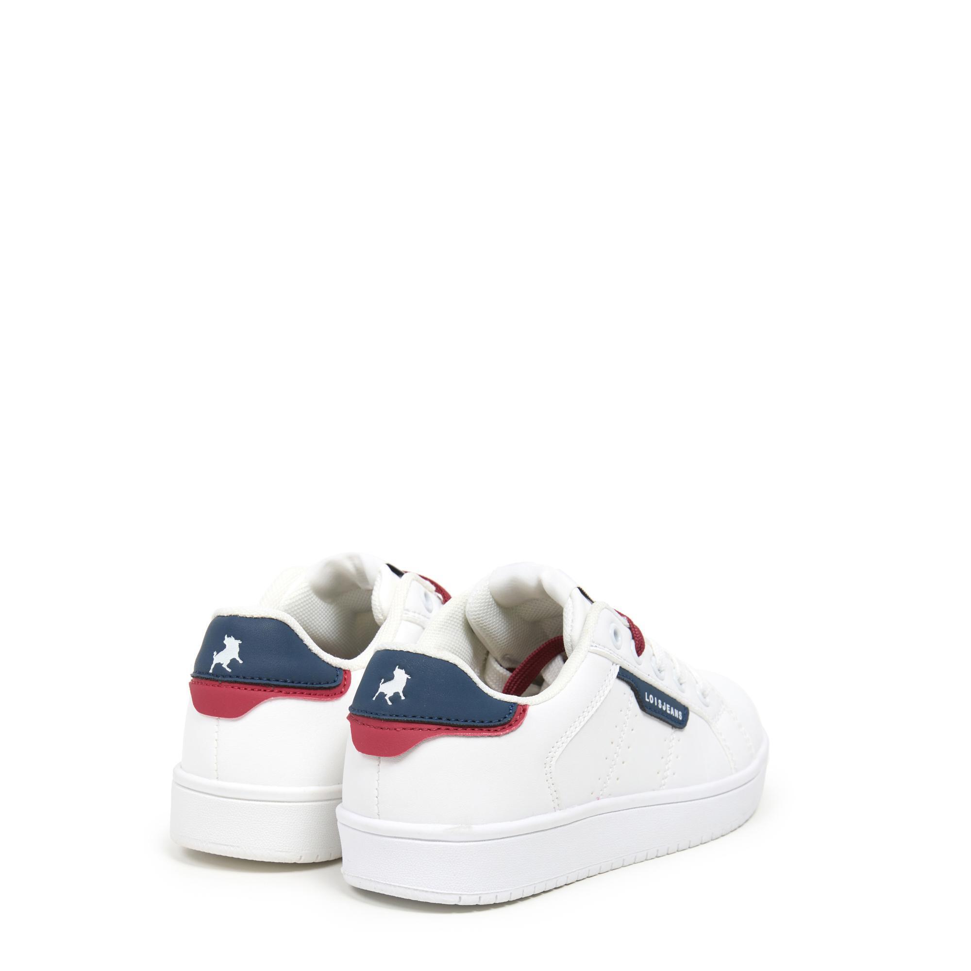 Zapatillas Lois Niño 63296 Blancas con Cordones 3/5