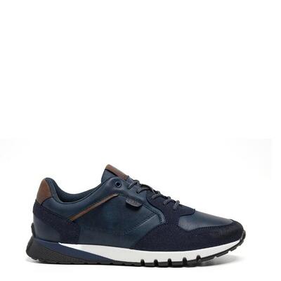 Zapatillas Lois Hombre 64497 Azul Marino con Cordones