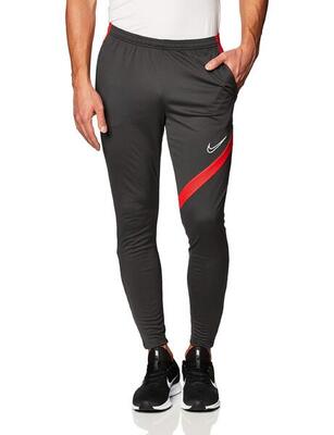 Pantaloni NIKE M Nk Dry Acdpr - Antracite/Rosso Universitario/Bianco. Taglia L
