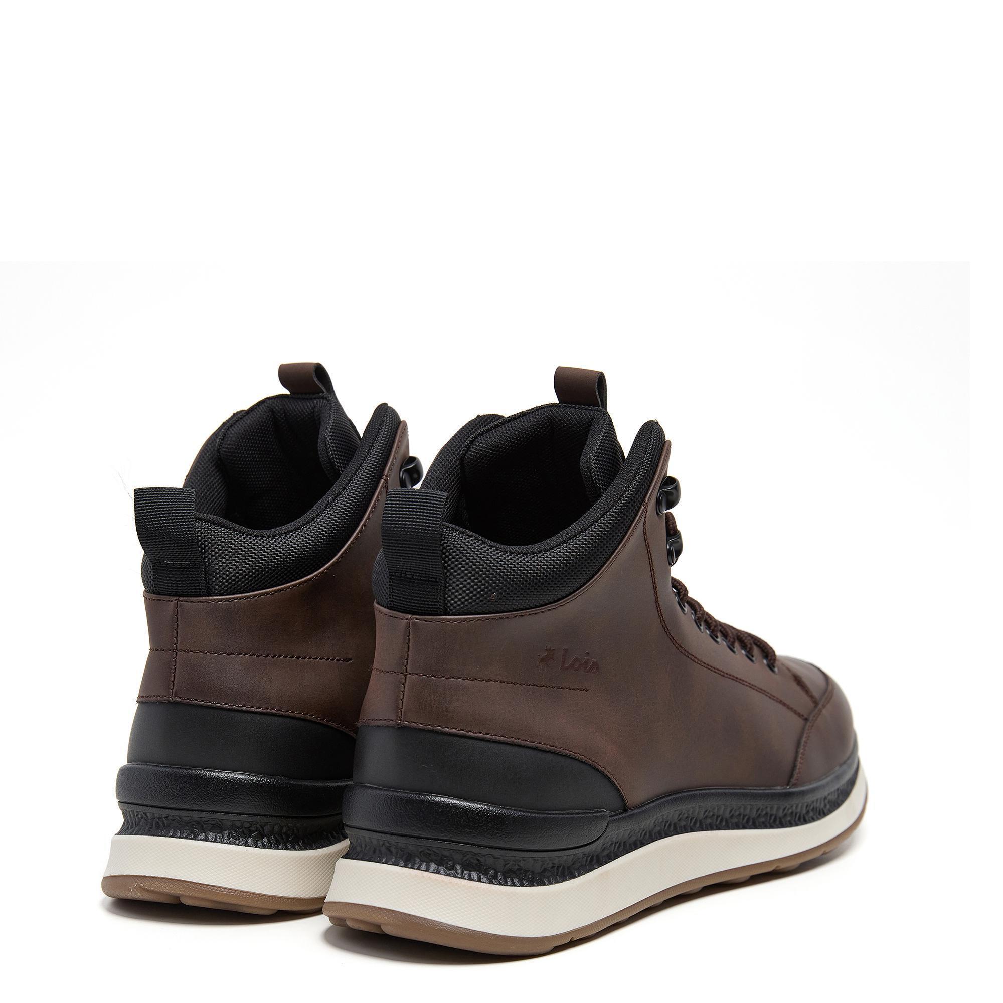 Botas Lois Hombre 64512 Marrones con Cordones 3/5