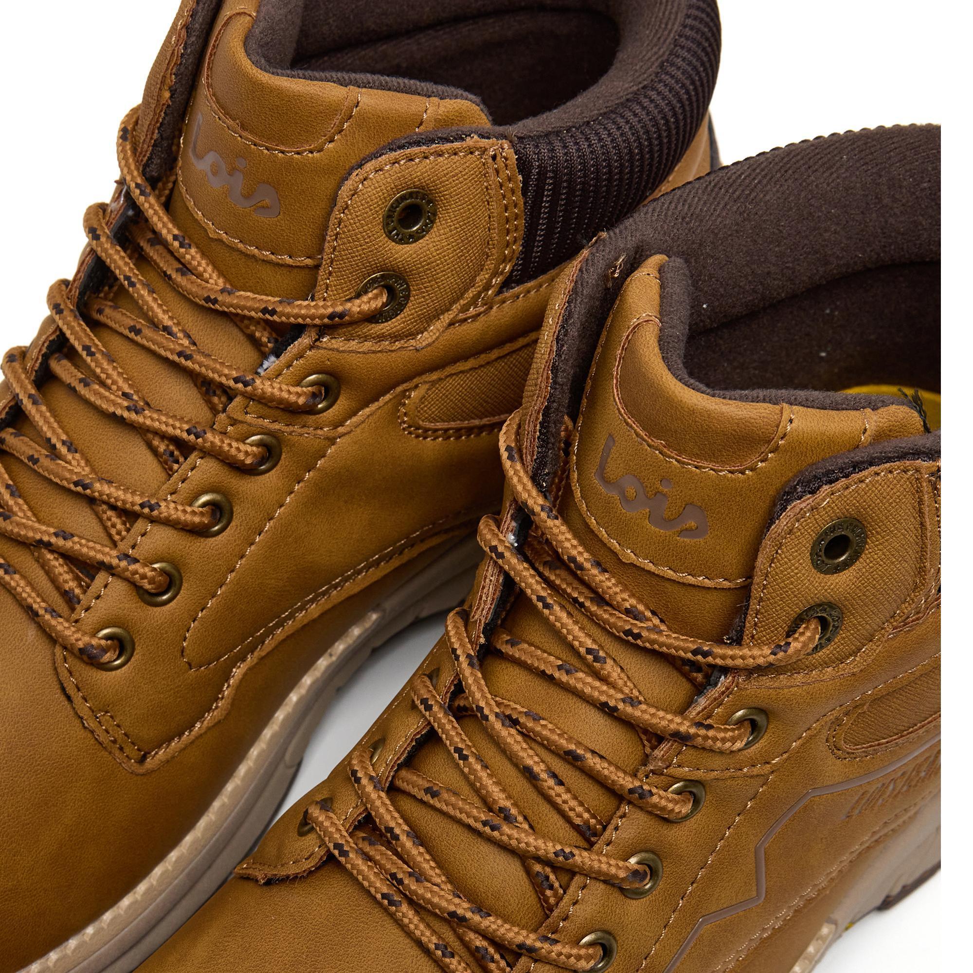 Botines Lois Hombre 64515 Melocotón con Cordones 5/5