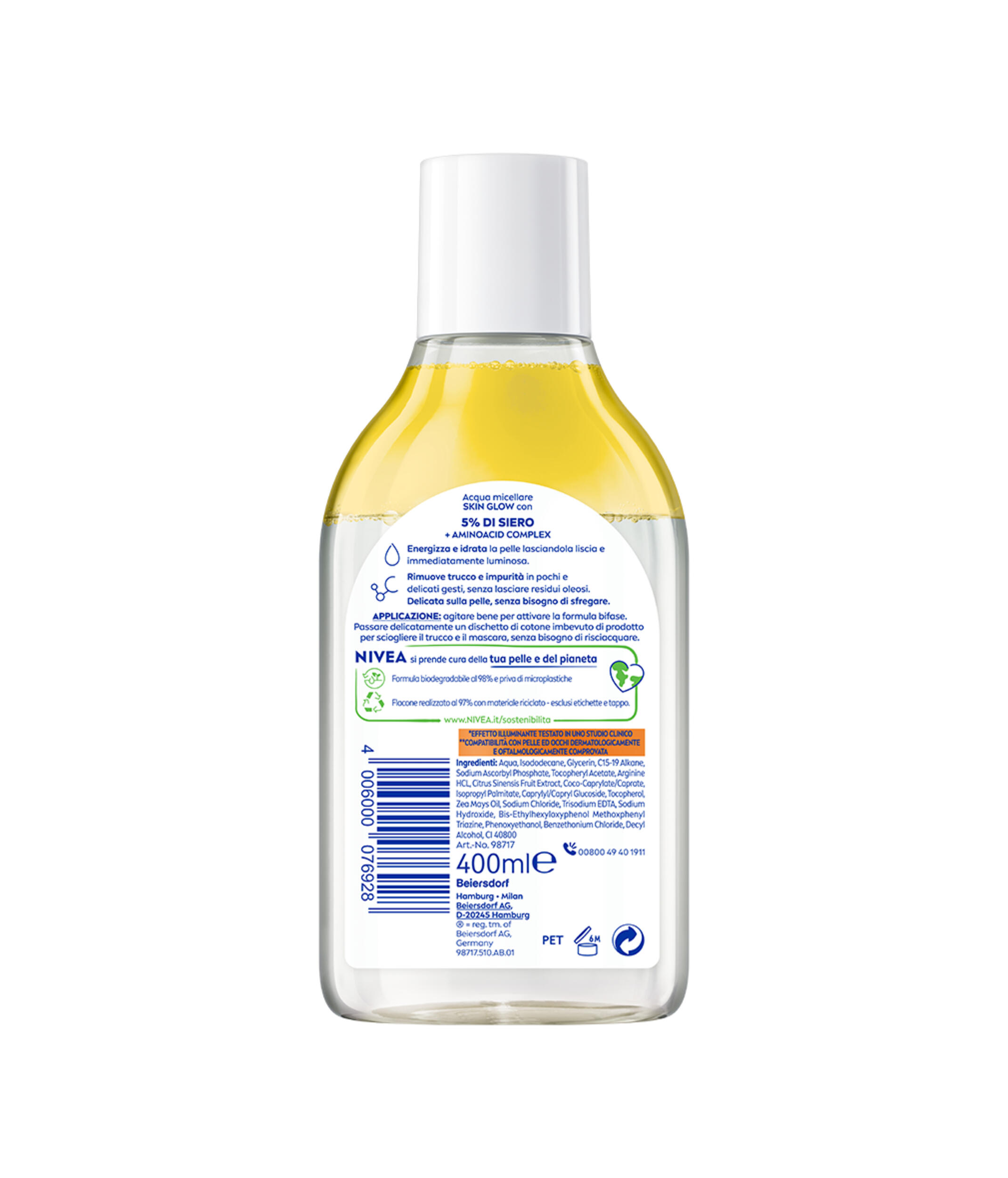 Nivea Nfc Siero Illuminante Infuso 400Ml 5/5