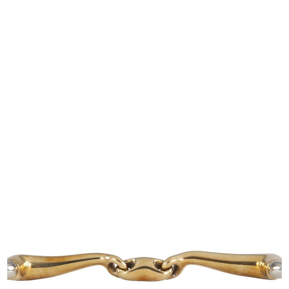 Bocado de oliva doble redondeado para caballos BR Equitation 3/3