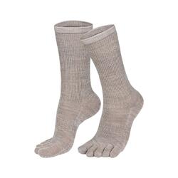 Chaussettes à orteils laine mérinos 56% - Anti ampoules - Randonnée - Bruges