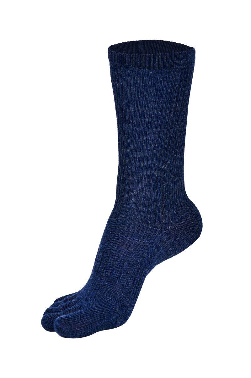 Meias de dedo 56% lã merino - Anti-bolhas - Caminhada / Trekking - Bruges 3/6