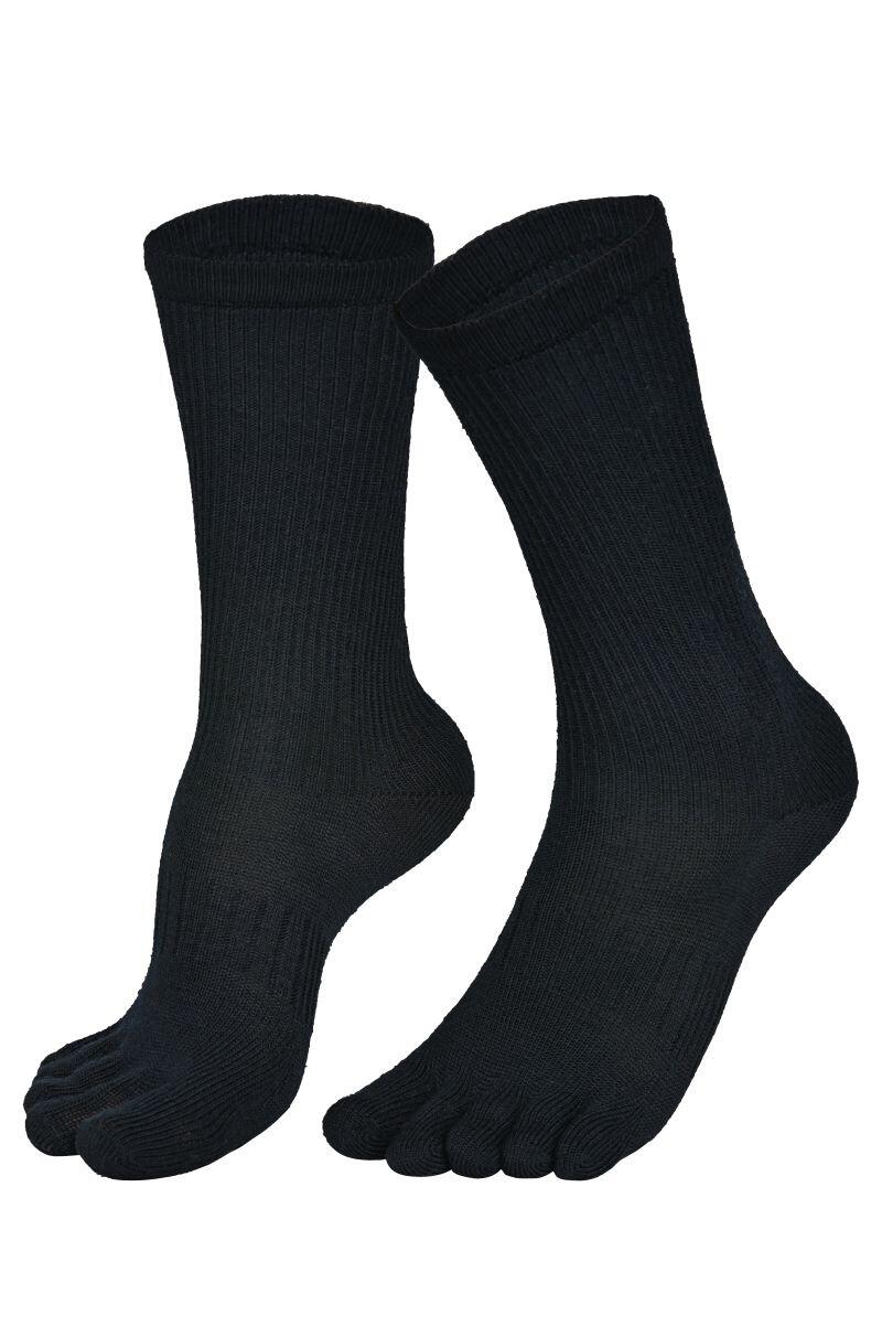 NORFOLK 56% Merinowolle Zehensocken - Anti-Blasen - Wandersocken - Bruges