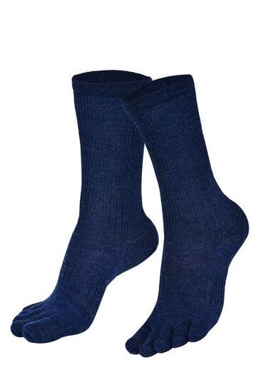 56% Merinowolle Zehensocken - Anti-Blasen - Wandersocken - Bruges