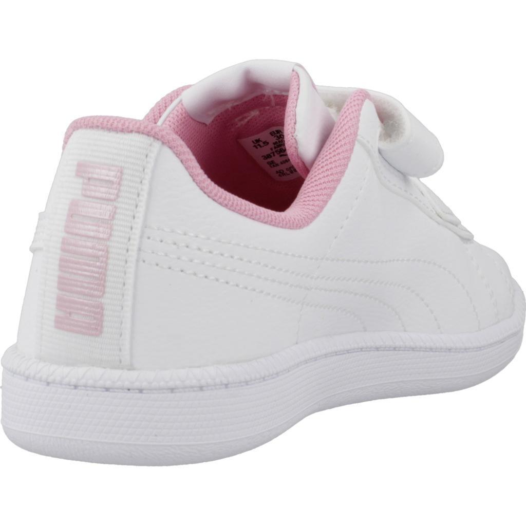 Zapatillas niña Puma Up Glitter V Ps Blanco 3/5