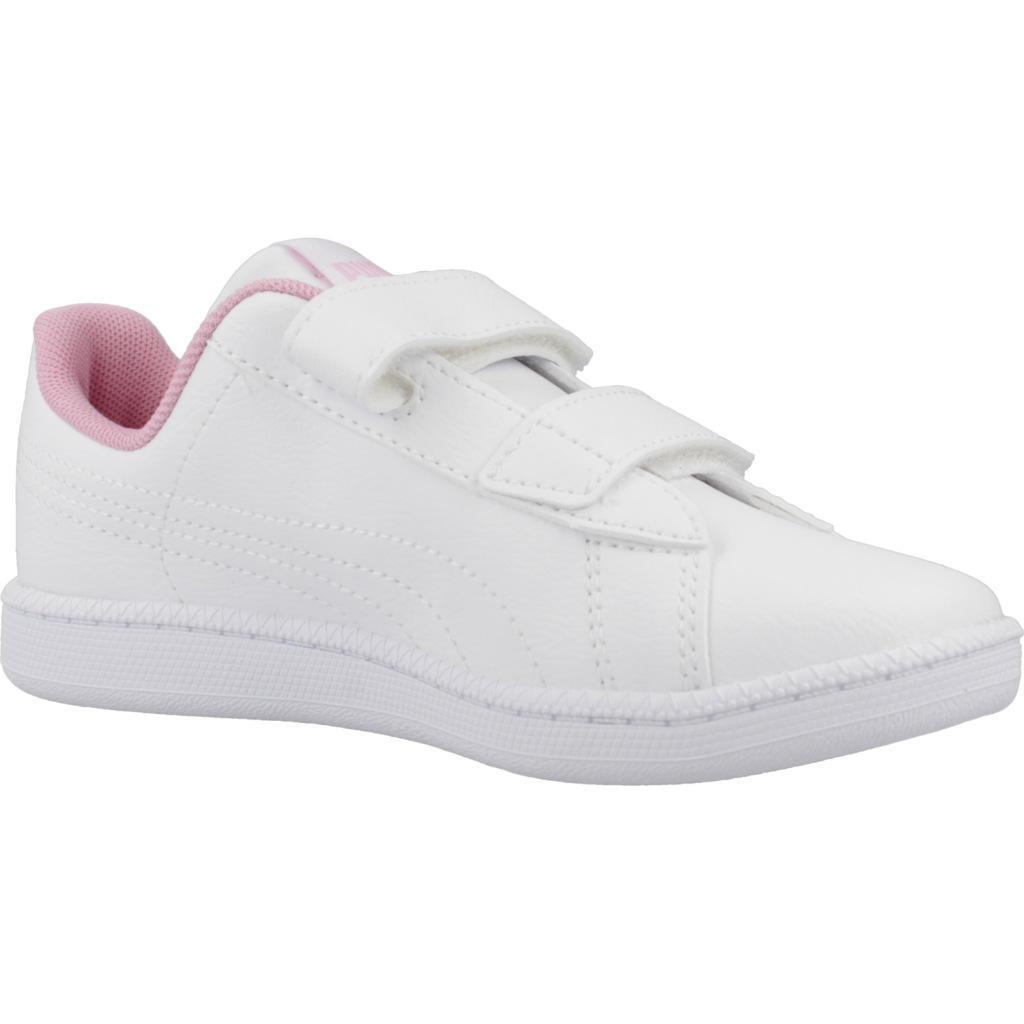 Zapatillas niña Puma Up Glitter V Ps Blanco 5/5