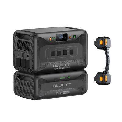 Kit powerstation bluetti apex 300 (ac380)+b300k2 - 4x3840 w, 5,52 kwh